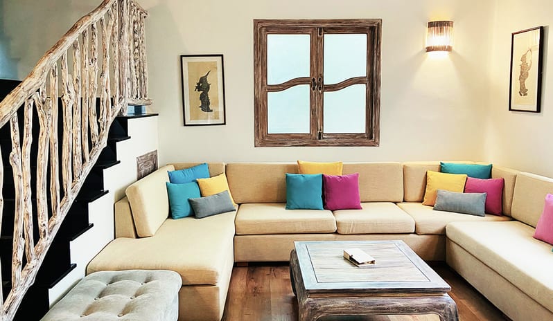 Sailing Club Resort Mui Ne - Four Bedroom Villa Living Area